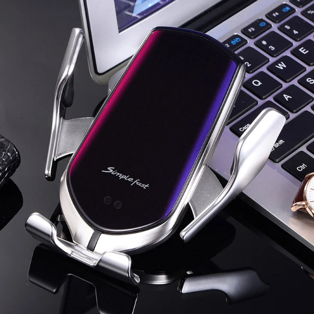 Wireless Charging Holder Silver