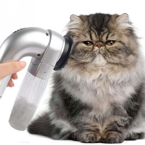 Pet Hair Vacuum Massager used for cats
